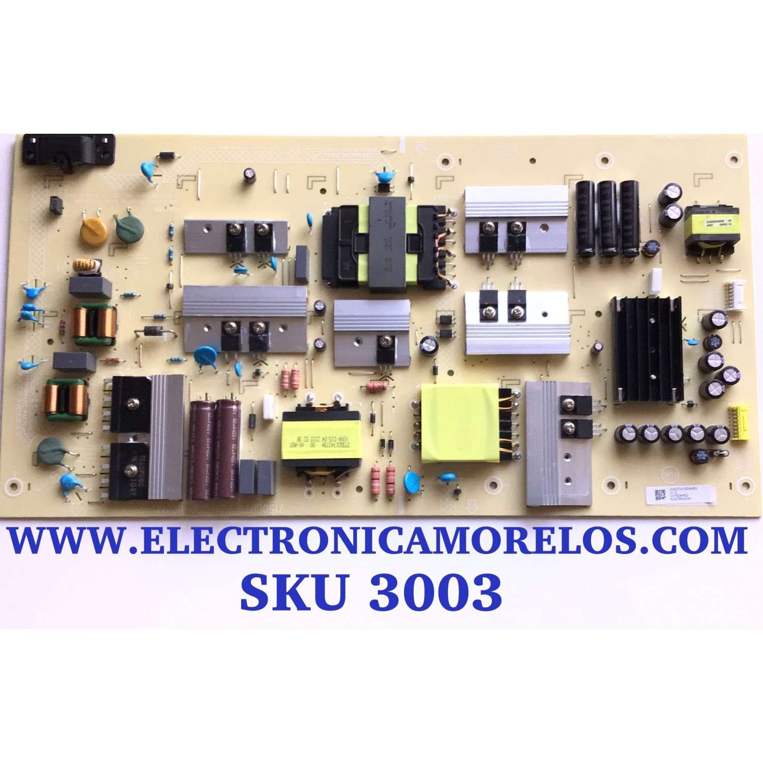 FUENTE DE PODER PARA TV VIZIO QUANTUM 4K HDR SMART TV / NUMERO DE PARTE ADTVK1824ABQ / 715GC079-P01-000-003M / VK1824ABQ / E168066 / PANEL TPT650WR-QVN07.U REV:S901B / MODELO M65Q7-J01 / M65Q7-J01 LTMWH2 / M65Q7-J01 LTMWH2KX